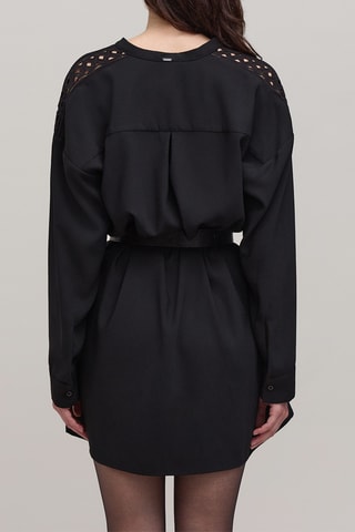 Robe droite - Noir - IKKS