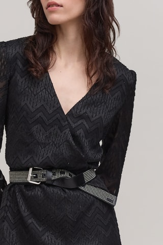 Robe droite - Noir - IKKS
