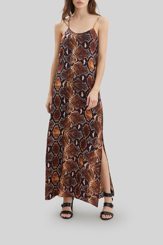 Robe longue - Marron - IKKS