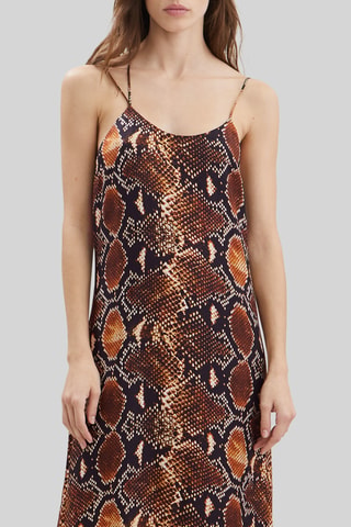 Robe longue - Marron - IKKS