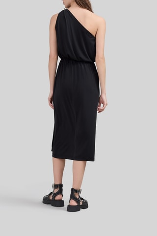 Robe asymétrique - Noir - IKKS