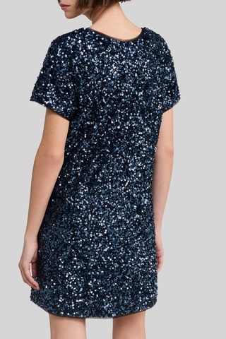 Robe droite - Bleu - IKKS