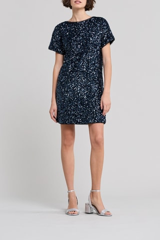 Robe droite - Bleu - IKKS