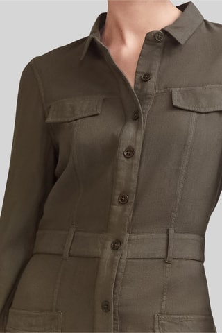 Robe chemise - Kaki - IKKS