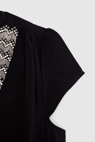 Robe droite - Noir - IKKS