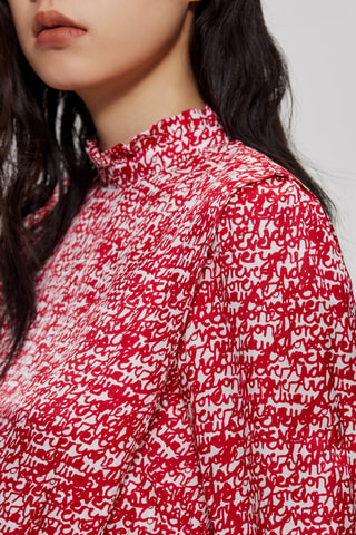 Robe patineuse - Rouge - IKKS
