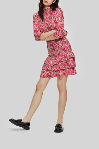 Robe patineuse - Rouge - IKKS