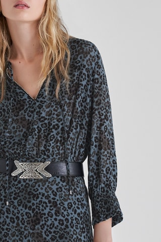 Robe longue - Bleu - IKKS