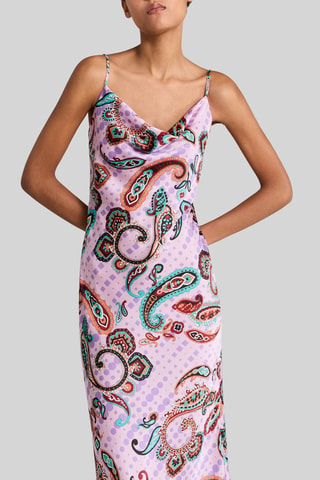 Robe midi - Mauve - IKKS