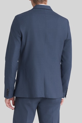 Veste de costume en laine - Bleu - IKKS