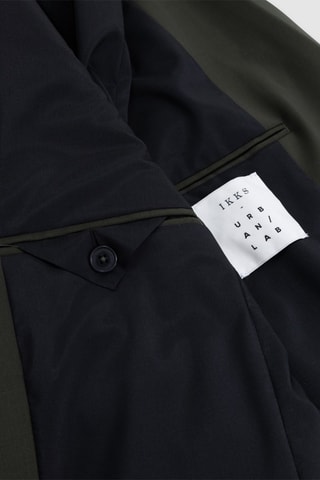 Veste de costume en laine - Kaki - IKKS 