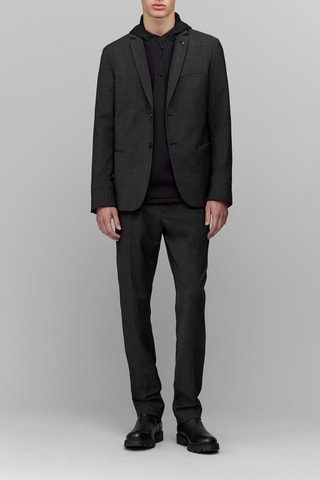 Veste de costume en laine - Anthracite - IKKS