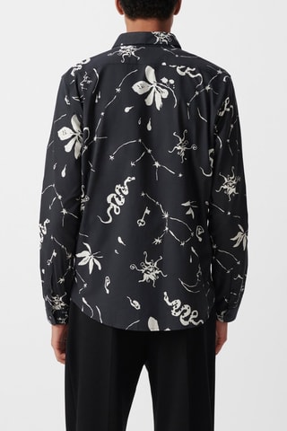 Chemise regular - Noir - IKKS