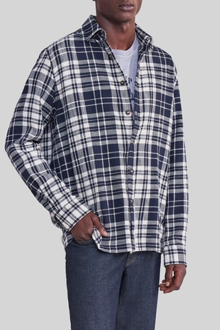 Surchemise regular - Bleu - IKKS