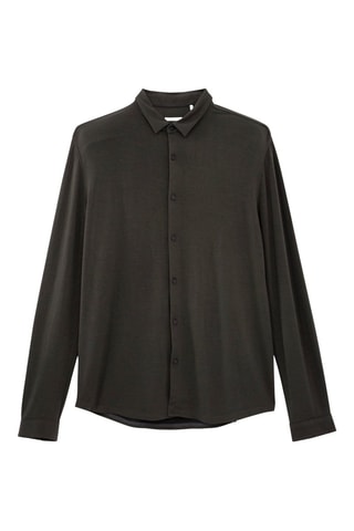 Chemise regular - Vert foncé
