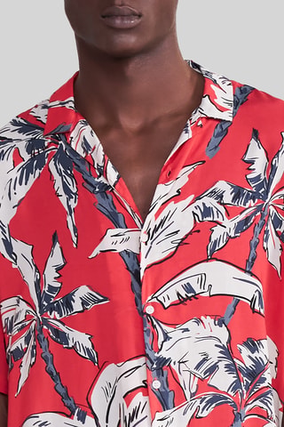 Chemise regular - Rouge - IKKS