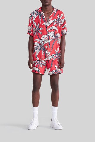 Chemise regular - Rouge - IKKS