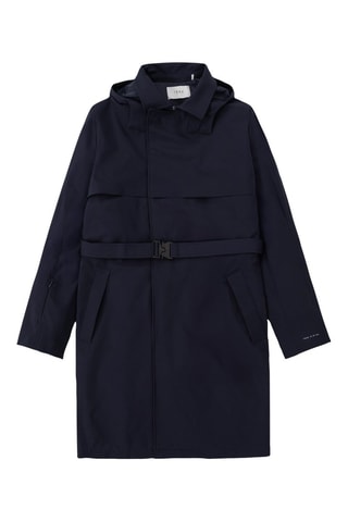 Trench à capuche - Bleu marine - IKKS