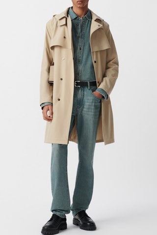 Trench à capuche - Beige - IKKS