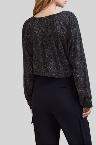 Blouse - Kaki et noir - IKKS