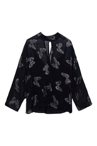 Blouse loose - Noir