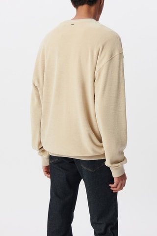 Sweat en coton biologique - Beige - IKKS