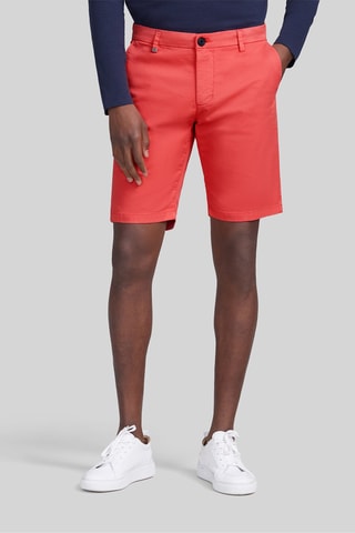 Bermuda chino tapered - Rouge - IKKS
