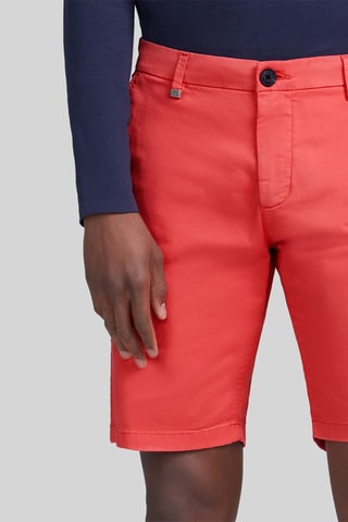Bermuda chino tapered - Rouge - IKKS