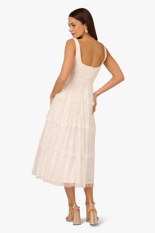 Vestido midi - Crudo