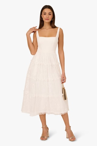 Vestido midi - Crudo