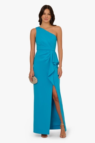 Vestido asimétrico - Azul