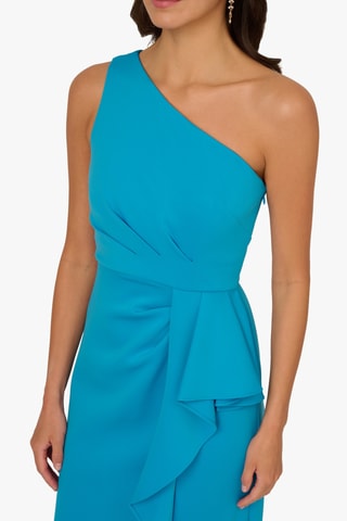 Vestido asimétrico - Azul