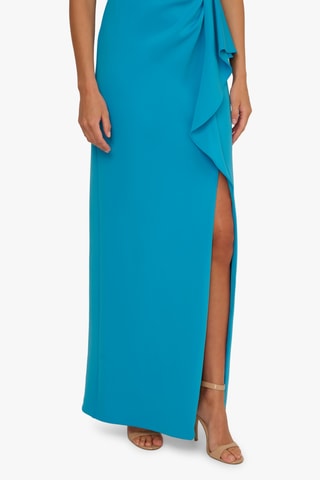 Vestido asimétrico - Azul