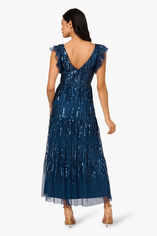 Vestido largo - Azul