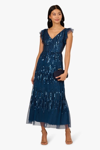 Vestido largo - Azul