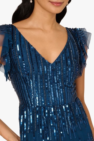 Vestido largo - Azul