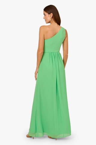 Vestido asimétrico - Verde