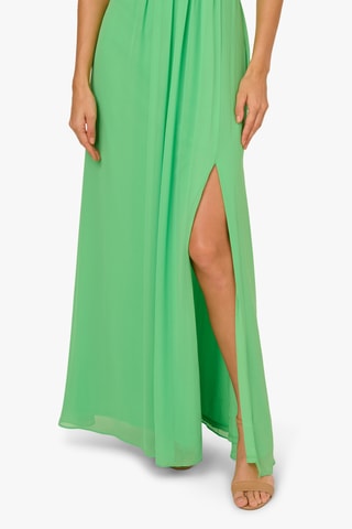 Vestido asimétrico - Verde