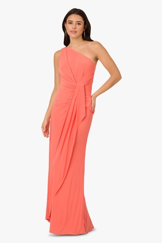 Vestido asimétrico - Naranja
