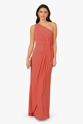Vestido asimétrico - Naranja