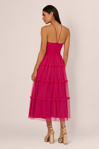 Vestido midi - Rosa