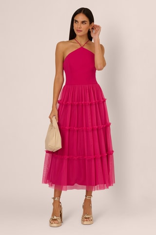 Vestido midi - Rosa