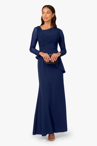 Vestido largo - Azul marino