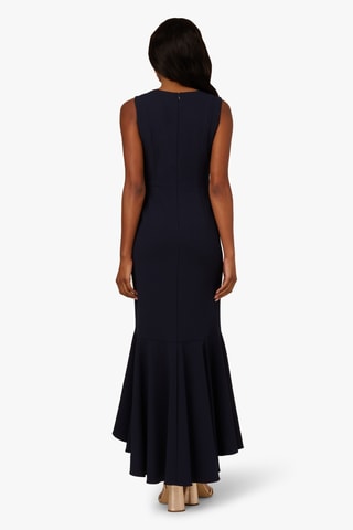 Vestido cruzado - Azul