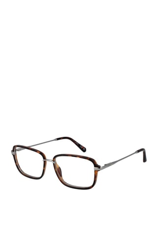 Gafas de vista hombre - Guess - Marrón y plateado