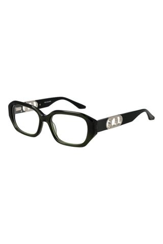 Gafas de vista mujer - Trussardi - Verde y plateado