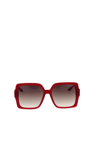 Gafas de sol mujer - Categoría 3 - Trussardi - Rojo y marrón