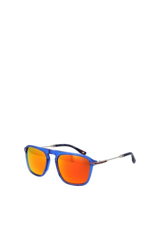 Gafas de sol polarizadas hombre - Lentes efecto espejo - Categoría 3 - New Balance - Azul, naranja y dorado