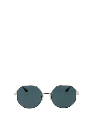 Gafas de sol mujer - Categoría 3 - Trussardi - Azul y plateado