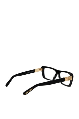 Gafas de vista unisex - GCDS - Negro y dorado